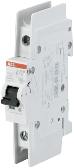 ABB Controls Thermal Magnetic Circuit Breaker; 1-Pole; 10A; 277VAC/48VDC; Lever; Box Lug Terminal; K Trip Curve; UL 489